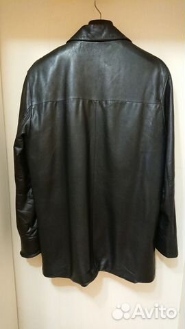 Кожаная куртка-пиджак Shaft