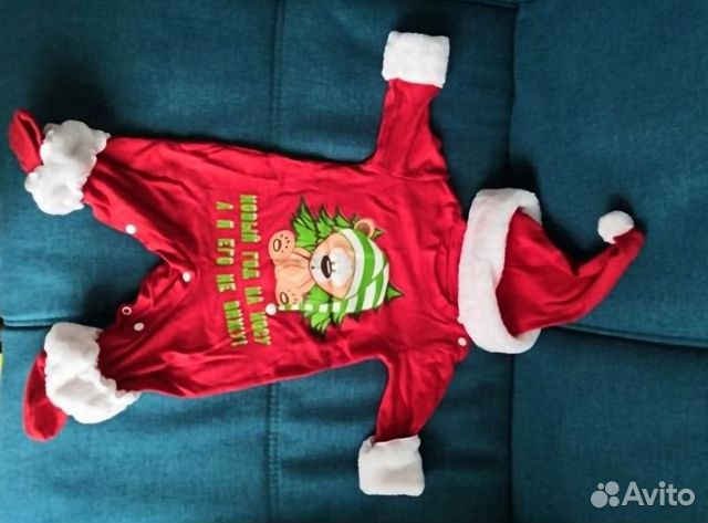 Слип детский на новый год