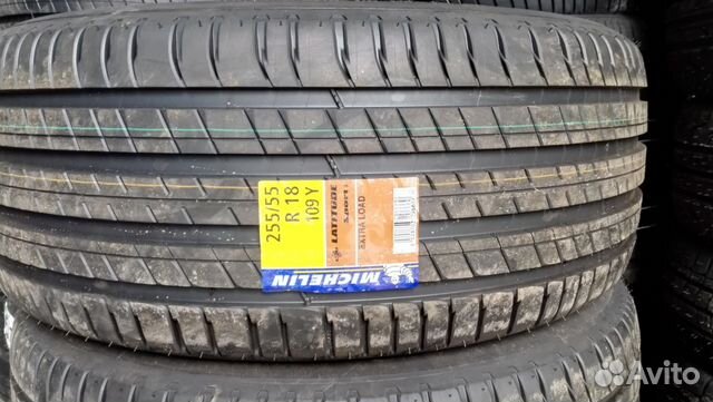 Новые Michelin Latitude Sport 3 255/55 R18 109 Y