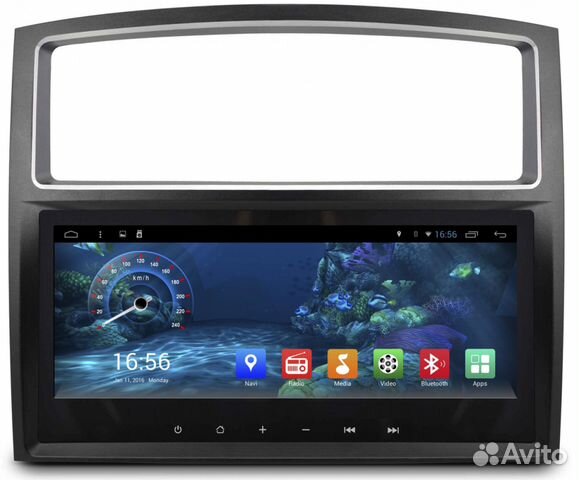 Магнитола Mitsubishi Pajero 4 Android 7.1 Carmedia