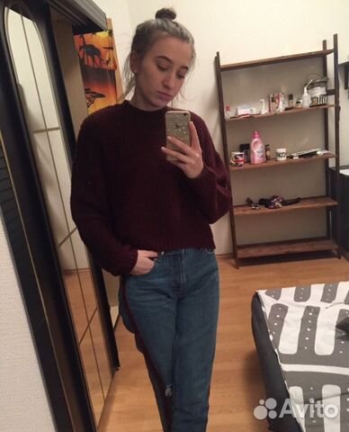 Свитер оверсайз крупная вязка Свитер оверсайз крупная вязка