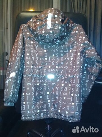 Коричневая куртка Lassie 134р