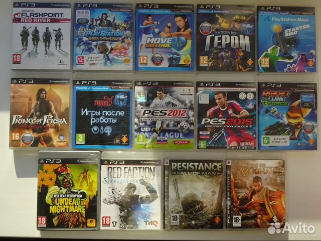 Часть 3 PlayStation 3 лицензия диски игры