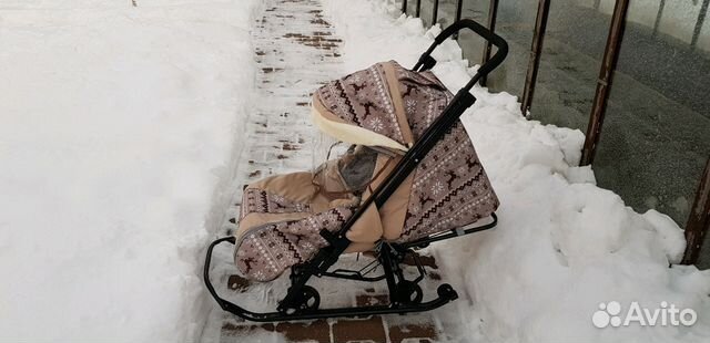 Коляска санки
