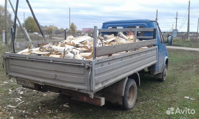 Березовые колотые дрова