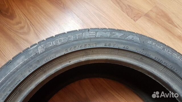 245/45/17 95Y Bridgestone Potenza RE-050A AO