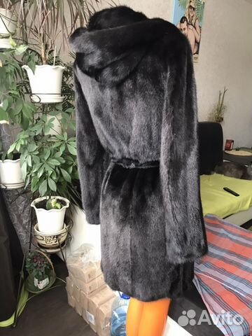 Шуба из норки чёрный бриллиант. Фабричный Китай Шуба из норки чёрный бриллиант. Фабричный Китай