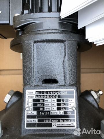 Насос grundfos cr 10-03 Насос grundfos cr 10-03