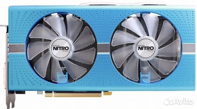 Sapphire amd Radeon RX 580 Nitro+8gb