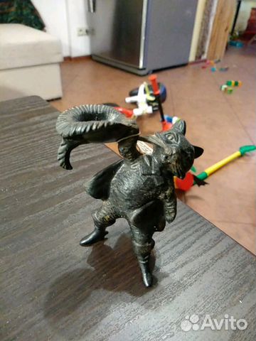 Каслинское литье Кот в сапогах