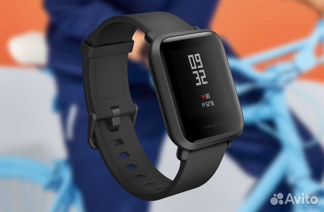 Умные часы Xiaomi Amazfit Bip GPS+Glonass (черный) Умные часы Xiaomi Amazfit Bip GPS+Glonass (черный)