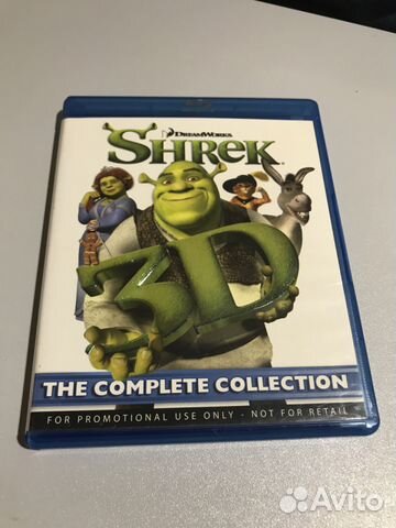 4 x 3D Shrek - The Complete Collection (Шрек)