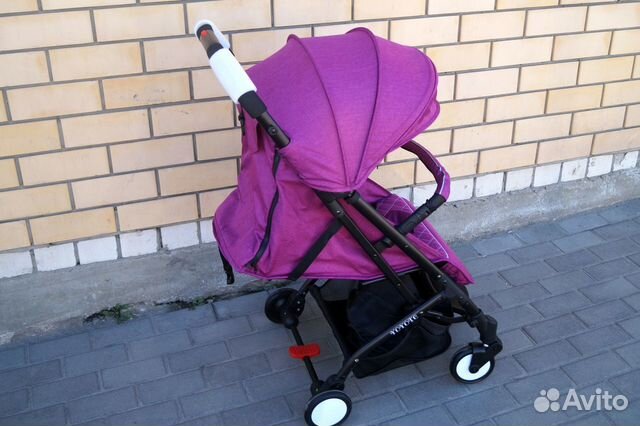 Прогулочная коляска yoya baby grace.Пурпурный