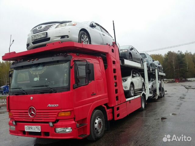 Перевозка автомобилей по России на автовозе