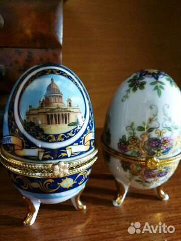 Яйцо шкатулка фарфор пасхальное Яйцо шкатулка фарфор пасхальное