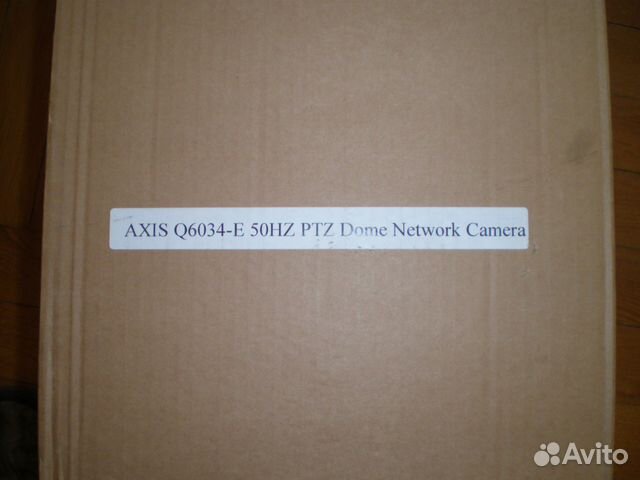 IP-камеры видеонаблюдения Axis Q6034-E новые IP-камеры видеонаблюдения Axis Q6034-E новые