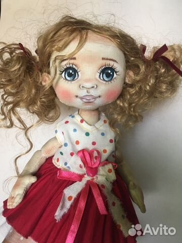 Кукла текстильная