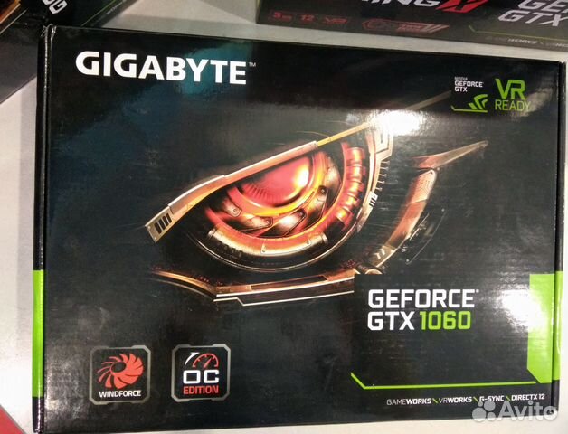 Видеокарта Gigabyte Geforce GTX 1060