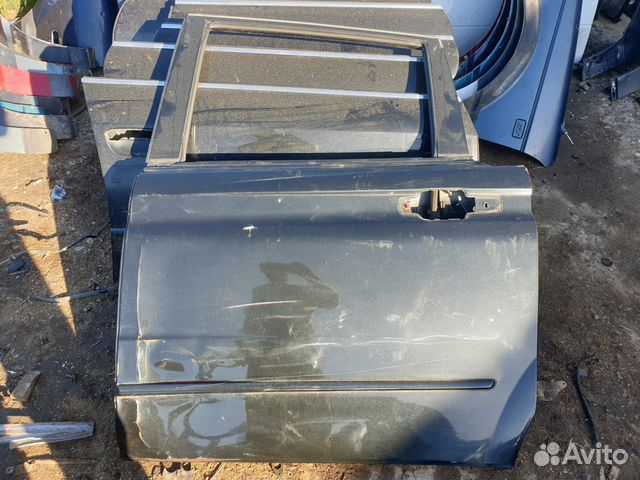 Дверь задняя левая ssangyong actyon sport 1 черная