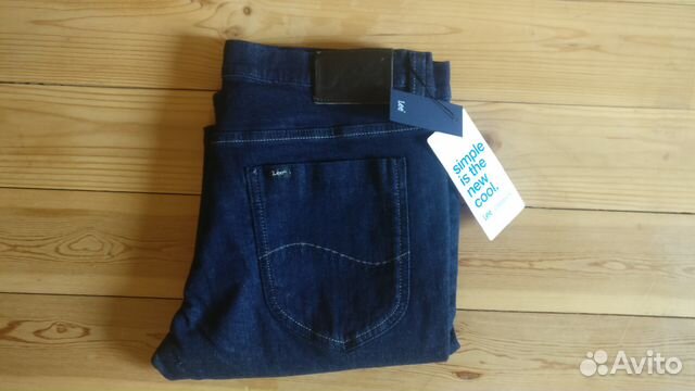 Джинсы Lee Bruce Skinny тёмно-синие W34L33 levis Джинсы Lee Bruce Skinny тёмно-синие W34L33 levis