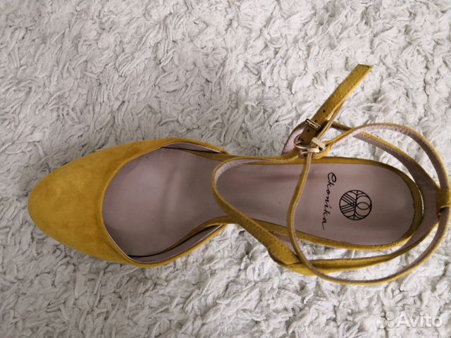 Туфли Эконика, замша натур. Р. 39 Туфли Эконика, замша натур. Р. 39