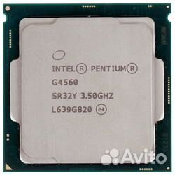 Процессор Intel Pentium G4560 Kaby Lake (3500MHz