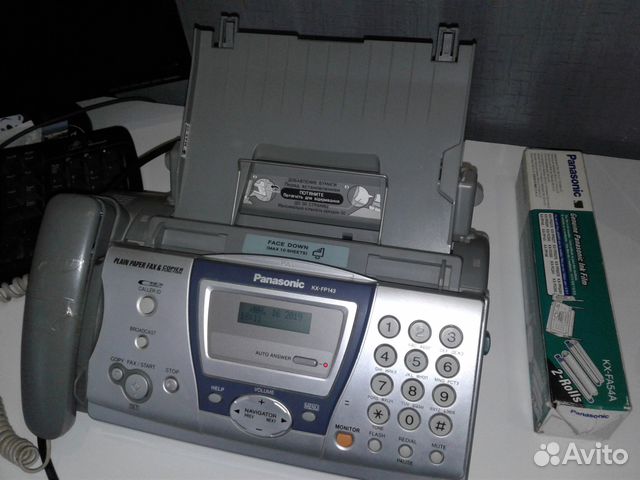 Факс телефон панасоник на лист А4 (обмен доставка)