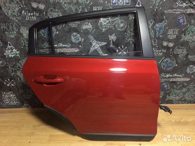 Дверь задняя правая в сборе Kia Rio x line Дверь задняя правая в сборе Kia Rio x line