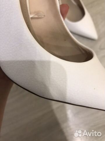 Туфли лодочки h&m белые Туфли лодочки h&m белые