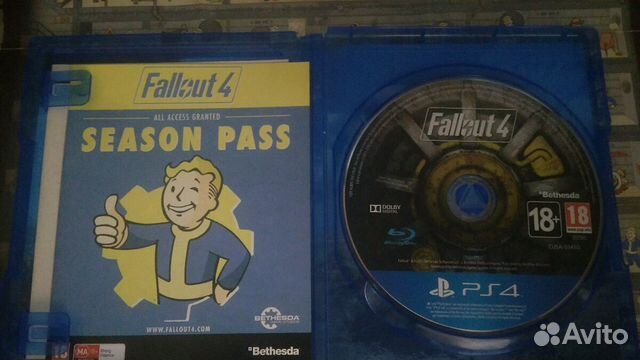 Fallout 4 PS4 + карта S.P.E.C.I.A.L