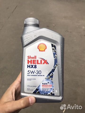 Моторное масло shell helix hx80 5w-30