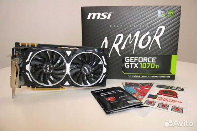 Видеокарта Msi GeForce 1070ti