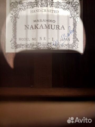 Классическая мастеровая гитара Nakamura