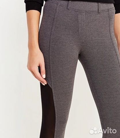 Итальянские штаны с сеточкой бандажные