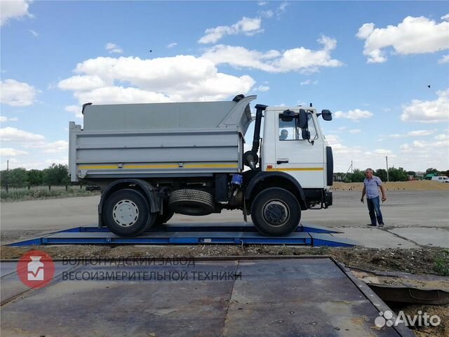 Весы автомобильные бесфундаментные вал-м 60 тонн