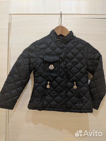 Куртка для девочки moncler, 116 см Куртка для девочки moncler, 116 см