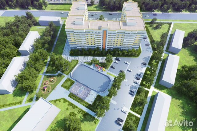 2-к квартира, 63.9 м², 9/9 эт. 2-к квартира, 63.9 м², 9/9 эт.