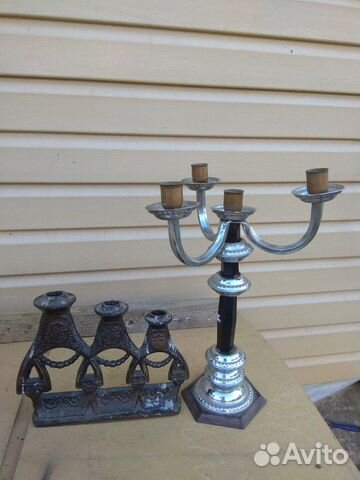 Подсвечники,ночник.,кофейник