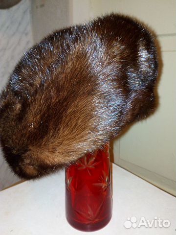 Шапка,р.55-56, норка,на фетре