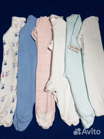 Пакет вещей на девочку,слипы