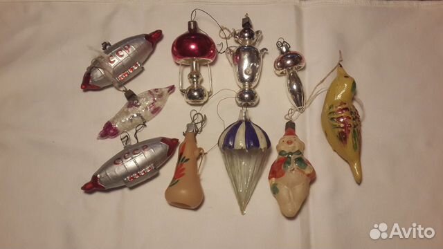Редкие Новогодние Игрушки Ссср Фото Цена