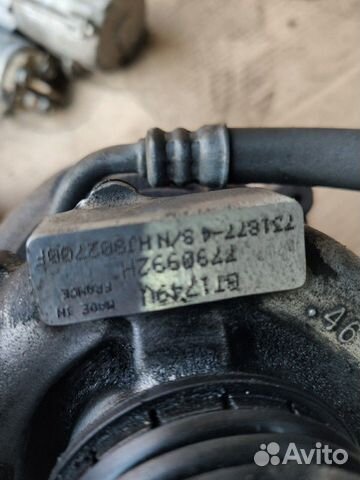 Турбина для BMW E46 2.0d 2004 M47D20 Турбина для BMW E46 2.0d 2004 M47D20