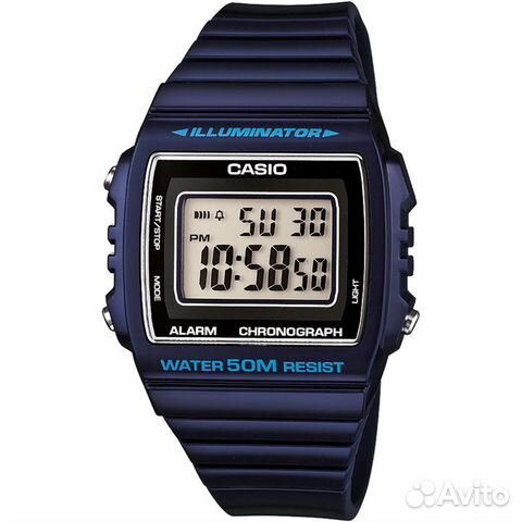 Часы наручные унисекс Casio Illuminator W-215H-2A Часы наручные унисекс Casio Illuminator W-215H-2A