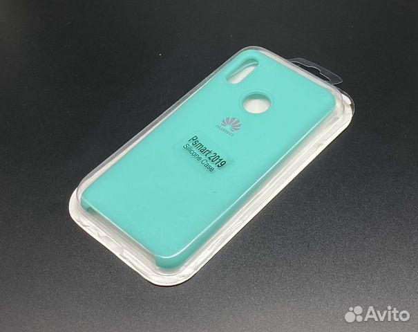 P Smart 2019 / 10 Lite Чехол Мятный Silicone