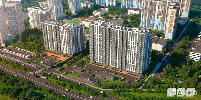 1-к квартира, 35.7 м², 6/24 эт.