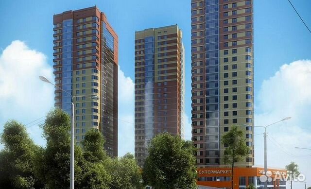 3-к квартира, 88.5 м², 4/24 эт.