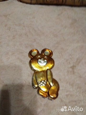 Олимпийский мишка СССР 1980.Винтаж