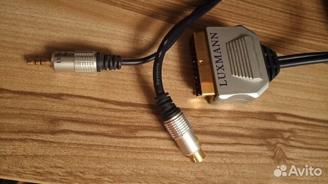 Scard Luxmann 4 pin и 3.5мм джек (Скард кабель) Scard Luxmann 4 pin и 3.5мм джек (Скард кабель)