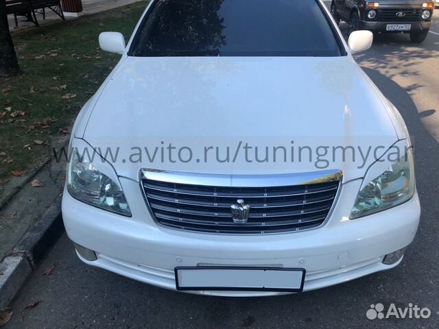 Реснички на фары для Toyota Crown GRS180
