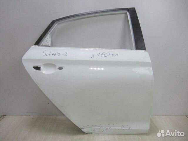 Дверь задняя правая Hyundai Solaris 2 oem 77004h50 Дверь задняя правая Hyundai Solaris 2 oem 77004h50